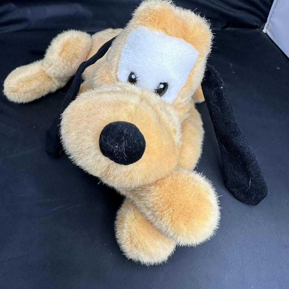 Vintage Walt Disney Co Pluto Plush Stuffed Animal Doll Toy Collectible Puppy - Picture 9 of 13